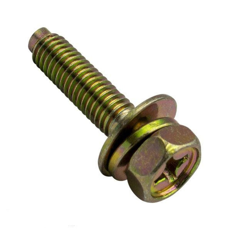 Champion Hex Screw Set Sems-Hex-Ind Flat/Spring Washer