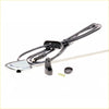 Chrome finished car antenna with black wiring and mounting hardware for nissan datsun bluebird 610 violet 710 1968-1977