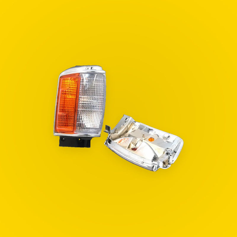 Chrome Corner Indicator Lights for Toyota Hilux 1983-1988