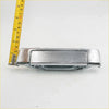 Chrome door handle for mazda b series b2000 b2200 b2600 bravo 1985-1998 with chrome finish and textured rectangular design