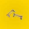 Chrome Door Handles x2 for Datsun Nissan Pathfinder 720 1980-1986