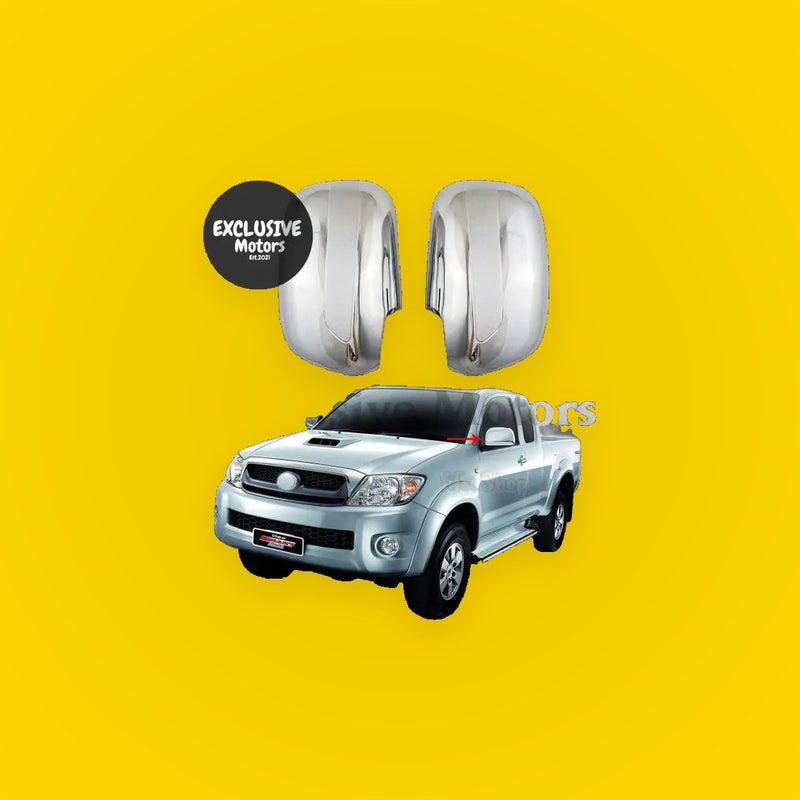 Chrome Door Mirror Cover Trim for 2008-2014 Toyota Hilux VIGO