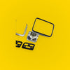 Chrome Door Mirrors for Mitsubishi L200 Strada Triton Warrior