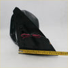 Black plastic electric fold wing mirror with wiring and bracket for mitsubishi triton l200 2005-2014 shown from back