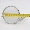 Shiny chrome fender mirror ring for mazda rx-5 cosmo 121 ap sport 1975-1981 with reflective metal finish