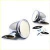 Chrome fender mirror rl for mazda cosmo 121 ap rx5 sport with vintage chrome finish and matching mounting hardware