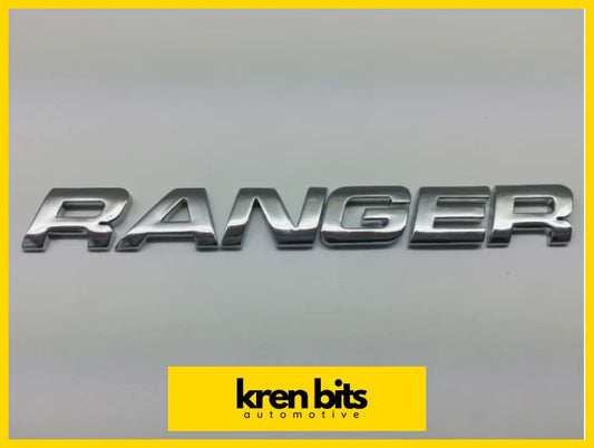 Chrome Ford Ranger Badge