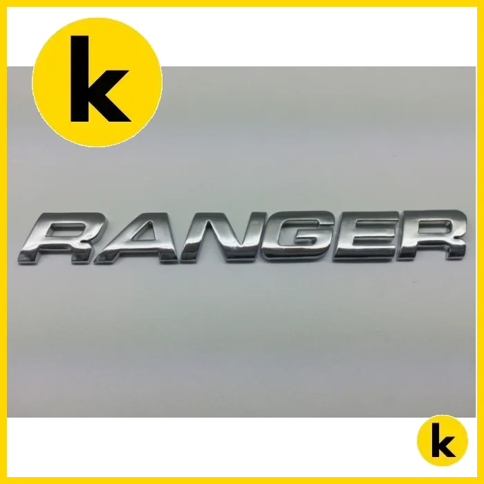 Chrome Ford Ranger Badge Kren Bits