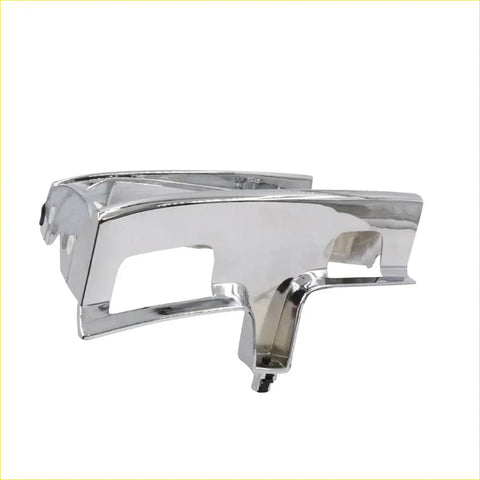 Chrome head light door trim for toyota hilux 2wd 1988-1997 with sleek angular chrome finished metal design