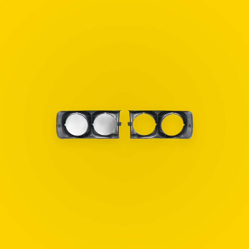 Chrome Headlight Light Door x2 for Isuzu Faster KB/Bedford KB