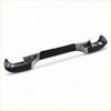 Black and silver metal front bumper guard with sleek angular design for chrome rear step bumper bar on toyota hilux