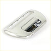 Chrome tailgate handle cover for mitsubishi l200 animal strada triton with sleek chrome finish and smooth rounded edges