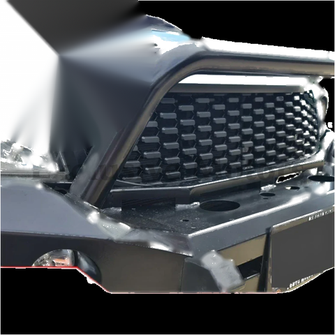 Toyota Hilux 2012-2014 Black Front Mesh Grill