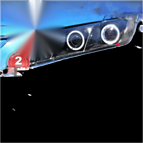Toyota Camry XV40  2006-2009 s DRL LED Angel Eyes Kit