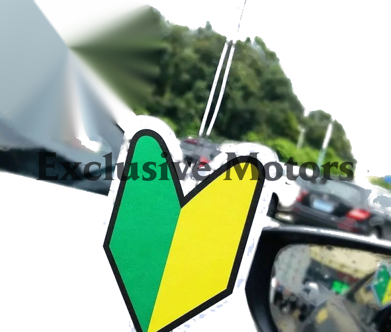 JDM New Driver Shoshinsha Wakaba Mark Air Freshener