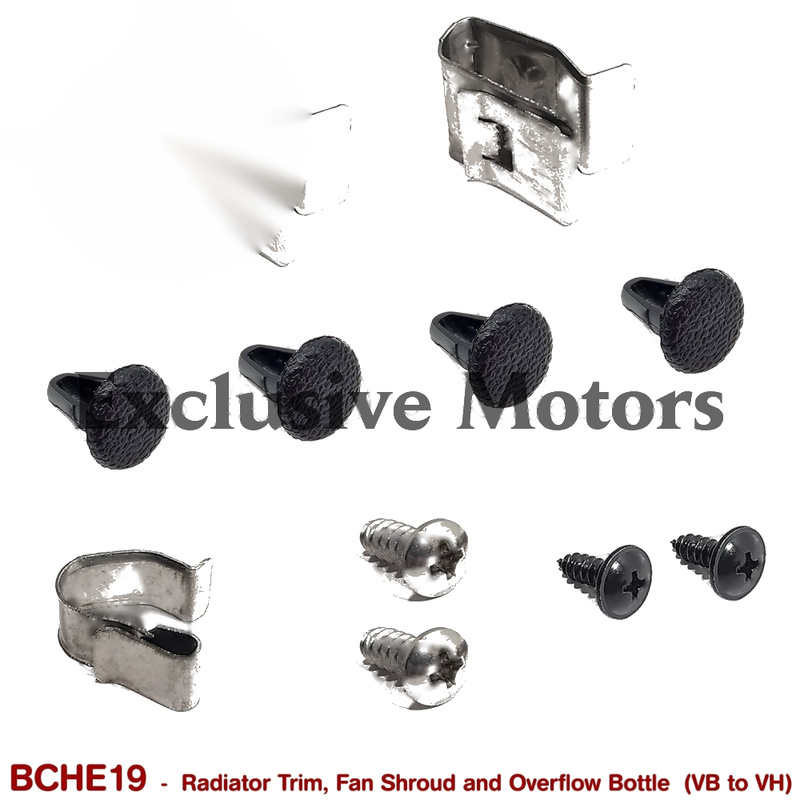 Holden Commodore VB VC VH Radiator Trim Fasteners (1978-1984)