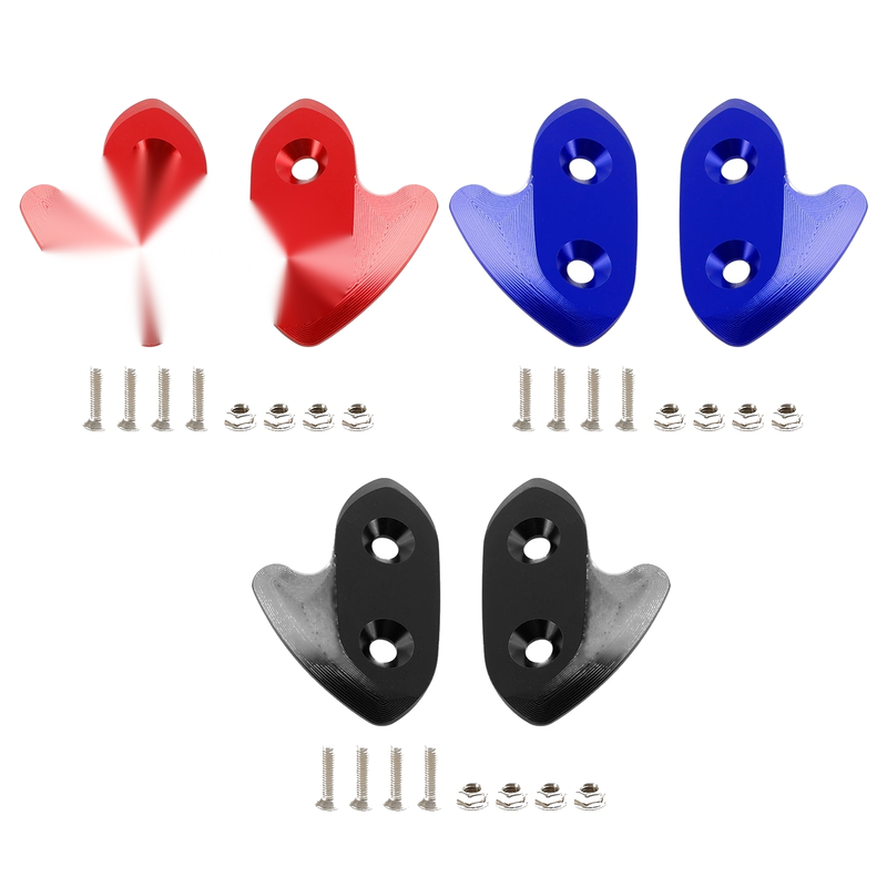 CNC mirror delete blanking block off plates fits YZF-R1 YZF-R1M 2015-2019