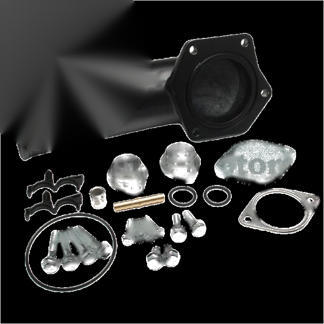 Ford F250 F350 F450 F550 6.4L Powerstroke Diesel EGR Cooler Valve Kit (2008-2010)