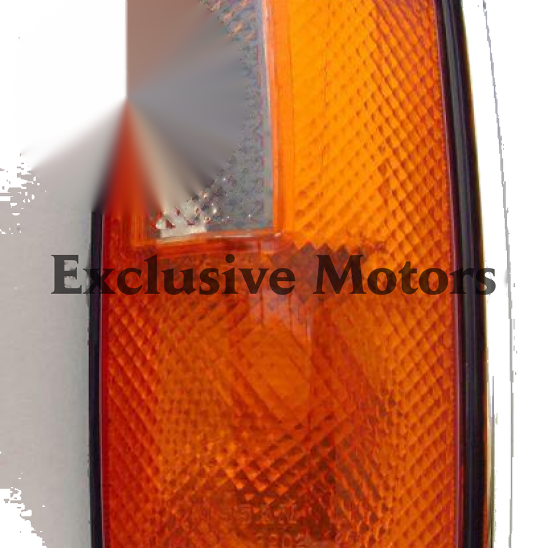 Nissan Navara Left-Hand Corner Light Chrome (1986-1992)