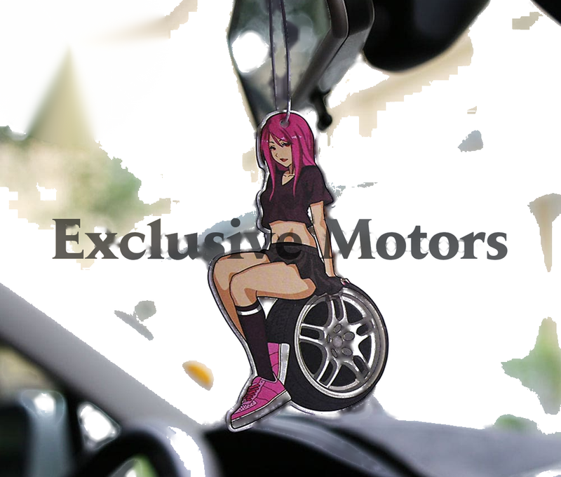 College Car Girl Air Freshener