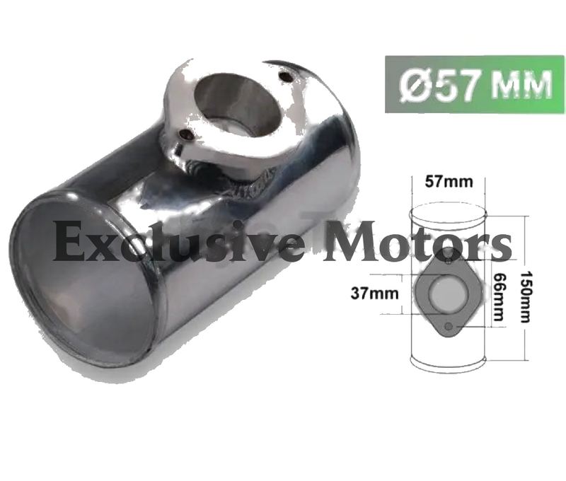 57MM 2.25" BOV BLOW OFF VALVE FLANGE T MOUNTING PIPE TK-BOV02FP57
