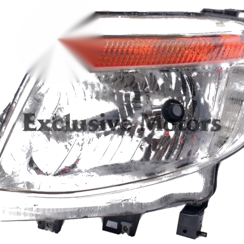 Ford Ranger Left-Hand Chrome Headlight (2011-2015)
