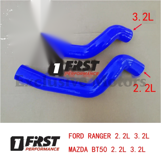 Ford Ranger T6 / T7 PX XLS / XLT 3.2L / 2.2L Intercooler Turbo Hoses (2012-2019)
