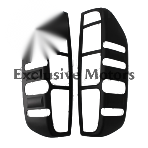 Nissan Navara D40 (2005-2015) Thai Model Matte Black Taillight Covers