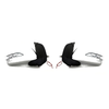 Nissan D40 Navara Pathfinder 2005-2014 Chrome Manual Door Mirrors LED