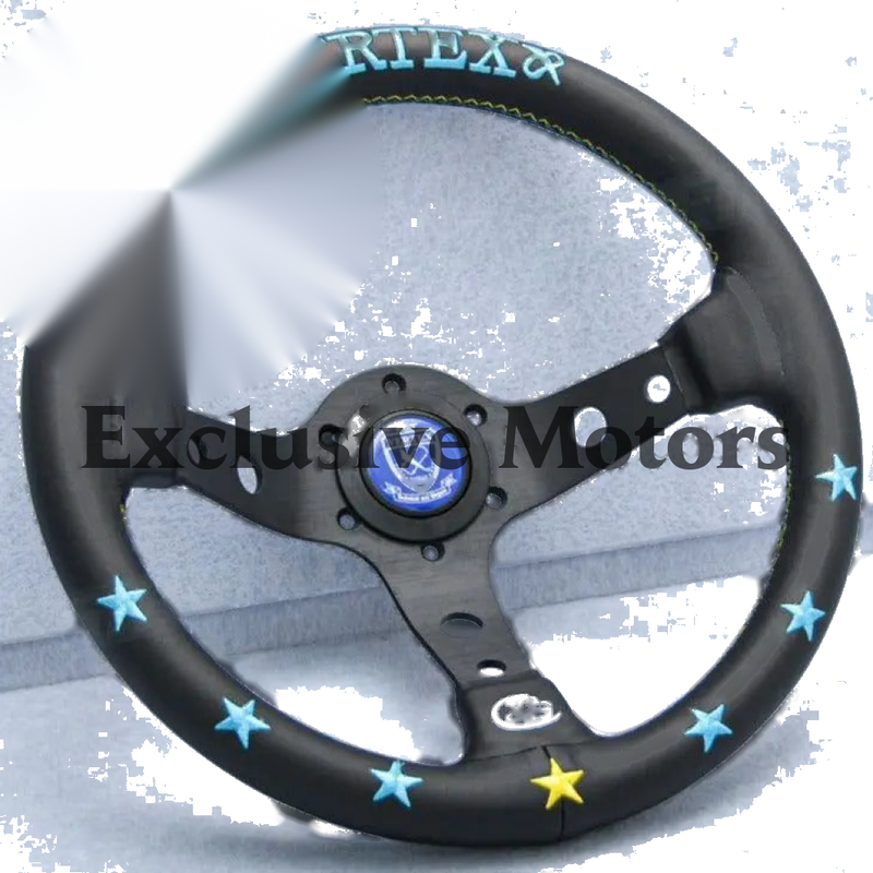 13" (330mm) Blue Star Steering Wheel