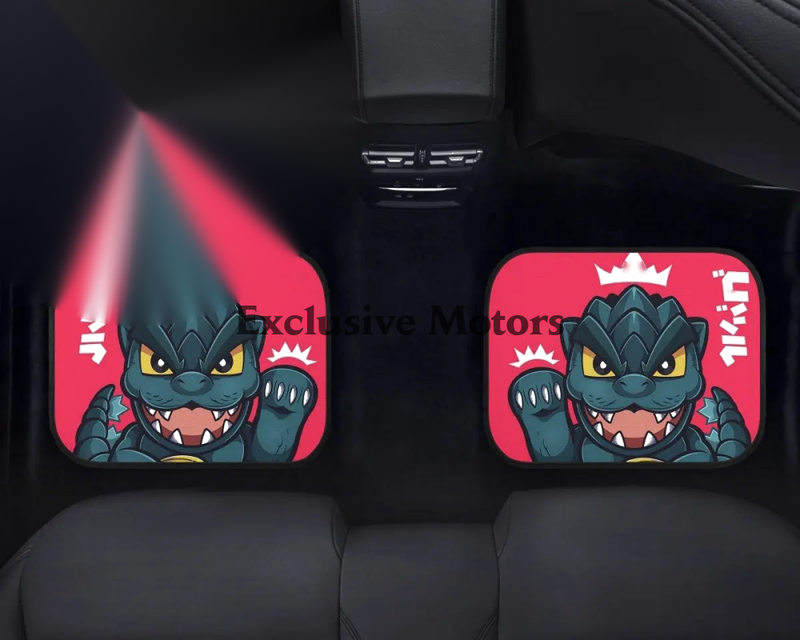 Custom Baby Godzilla Floor Mats
