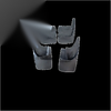 Toyota Land Cruiser Prado LC90 / FZJ90, LC120 / FJ120, LC150 / FZ150 Mudflap