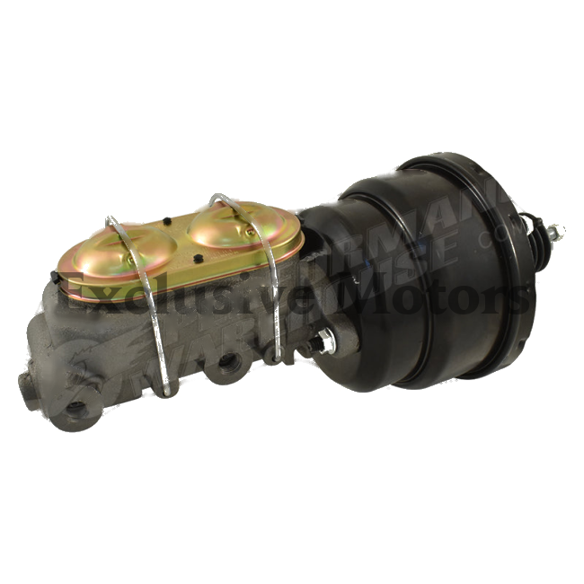 GM 1" Bore Master Cylinder & 7" Dual Brake Booster (1964-1972)