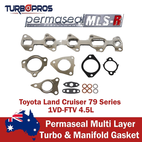Land Cruiser 79 Series Permaseal MLS-R Turbo&Exhaust Manifold Gasket Kit