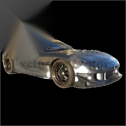 Mazda RX-7 FD3S Carbon Fiber Front Bumper Splitter Canards (2 pcs)