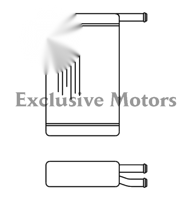 Ford Capri MK1 & MK2 Heater Core