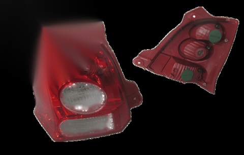 Suzuki Alto GF 07/2009-2013 Tail Light Left Hand Side
