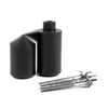 Frame Sliders Crash Protector Yamaha FZ1 2006-2008 No Cut Black Generic