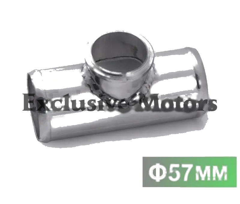Tail 50Mm Blow Off Valve Turbo Universal 57Mm 2.25" Turbo Aluminum Flang Pipe Fit