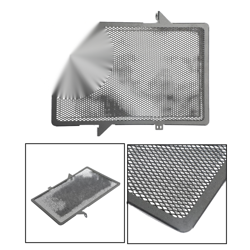 Honda CB650F CB650R CBR650 14-2019 Generic Black Aluminum Radiator Guard Prorection