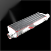 Front Mount Turbo Intercooler - 550x180x65mm, OD 63mm