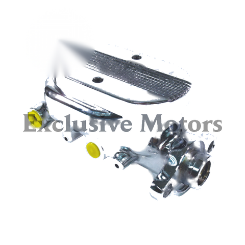 GM 1" Bore Chrome Finned Brake Master Cylinder