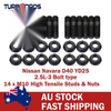 Nissan Navara D40 YD25 2.5L High Tensile Exhaust Manifold&Turbo Stud Kit