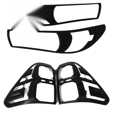 Toyota Hilux Headlight & Taillight Covers (2015-2018)