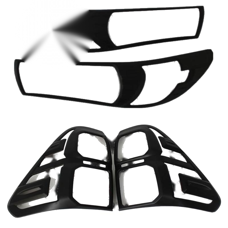 Toyota Hilux Headlight & Taillight Covers (2015-2018)