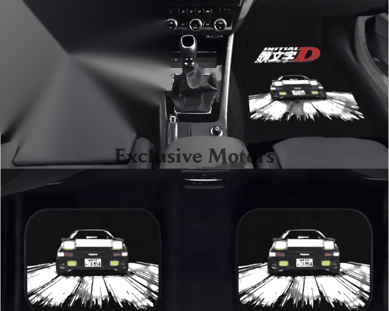 Custom Initial AE86 Floor Mats