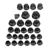 30pcs Motorcycle ABS Plastic Hexagon Socket Screw Covers Bolt Nut Cap Cover Generic