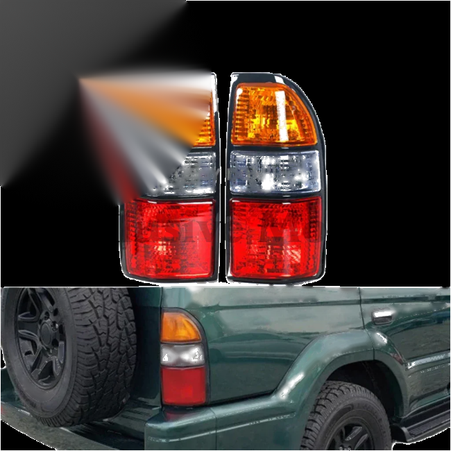 Toyota Prado FJ90 LC90 Taillight Lampshade (1998-2002)