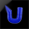 Blue 180-Degree Elbow Universal Silicone Hose