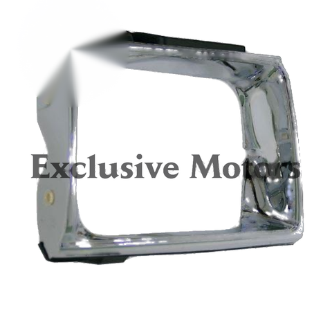 Toyota Hilux LN106 4WD Chrome Left Hand Bezel Head Light (1989-1991)
